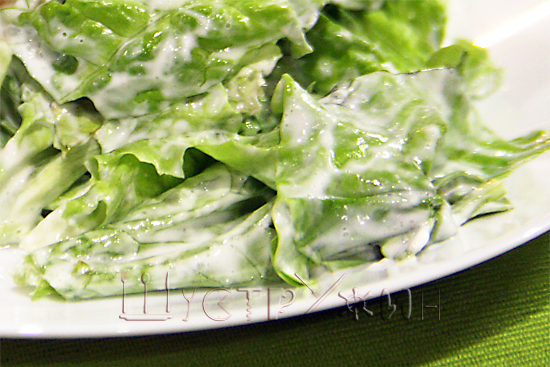 зеленый листовой салат рецепт