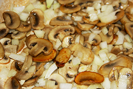 рецепт паста с грибами