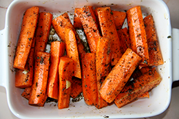 печеная морковь как приготовить фото