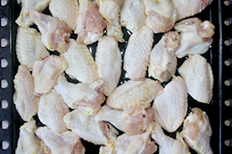 рецепт острых куриных крыльев в духовке, как приготовить фото