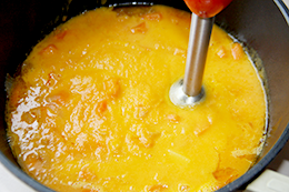 Морковный крем-суп, рецепт