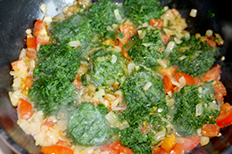 рецепт форели под шпинатным соусом в духовке