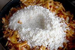 лаханоризо, капуста и рис по-гречески, рецепт.