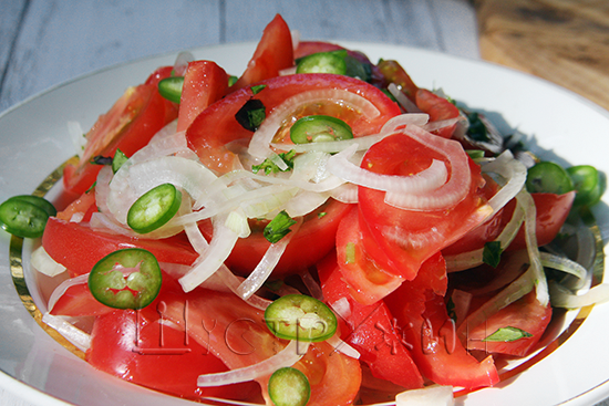 Ачичук - салат с помидорами
