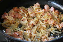 как приготовить блюдо небо и земля, шаг 3