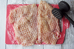 рулеты из куриной грудки, шаг 1, как приготовить фото