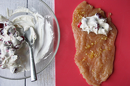 как приготовить курицу с клюквой, шаг 3