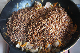 кречка по-купечески с печенью, шаг 4