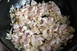 как приготовить блины с курицей и грибами, шаг 2, как приготовить фото