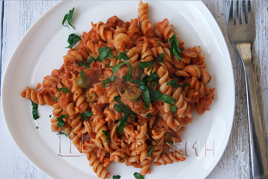 Как приготовить быструю пасту с тунцом