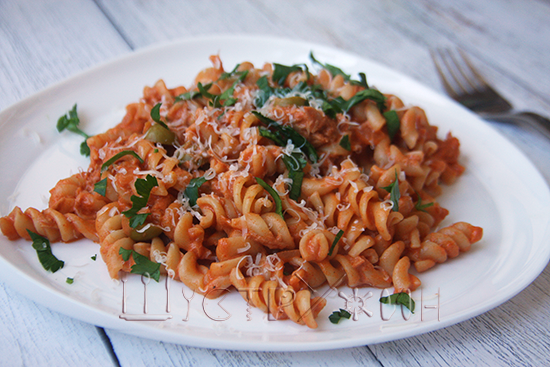 как приготовить макароны с тунцом за 10 минут на ужин