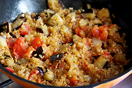 рецепт постного плова с булгуром, шаг 3