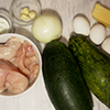 ингредиенты для кабачковой запеканки с курицей, что нужно ингредиенты